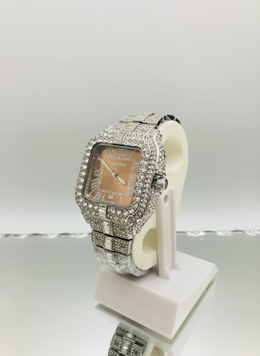 Diamond Bezel Watch