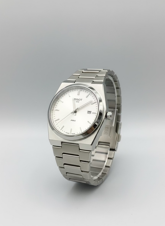 PRX Silver Strap Watch
