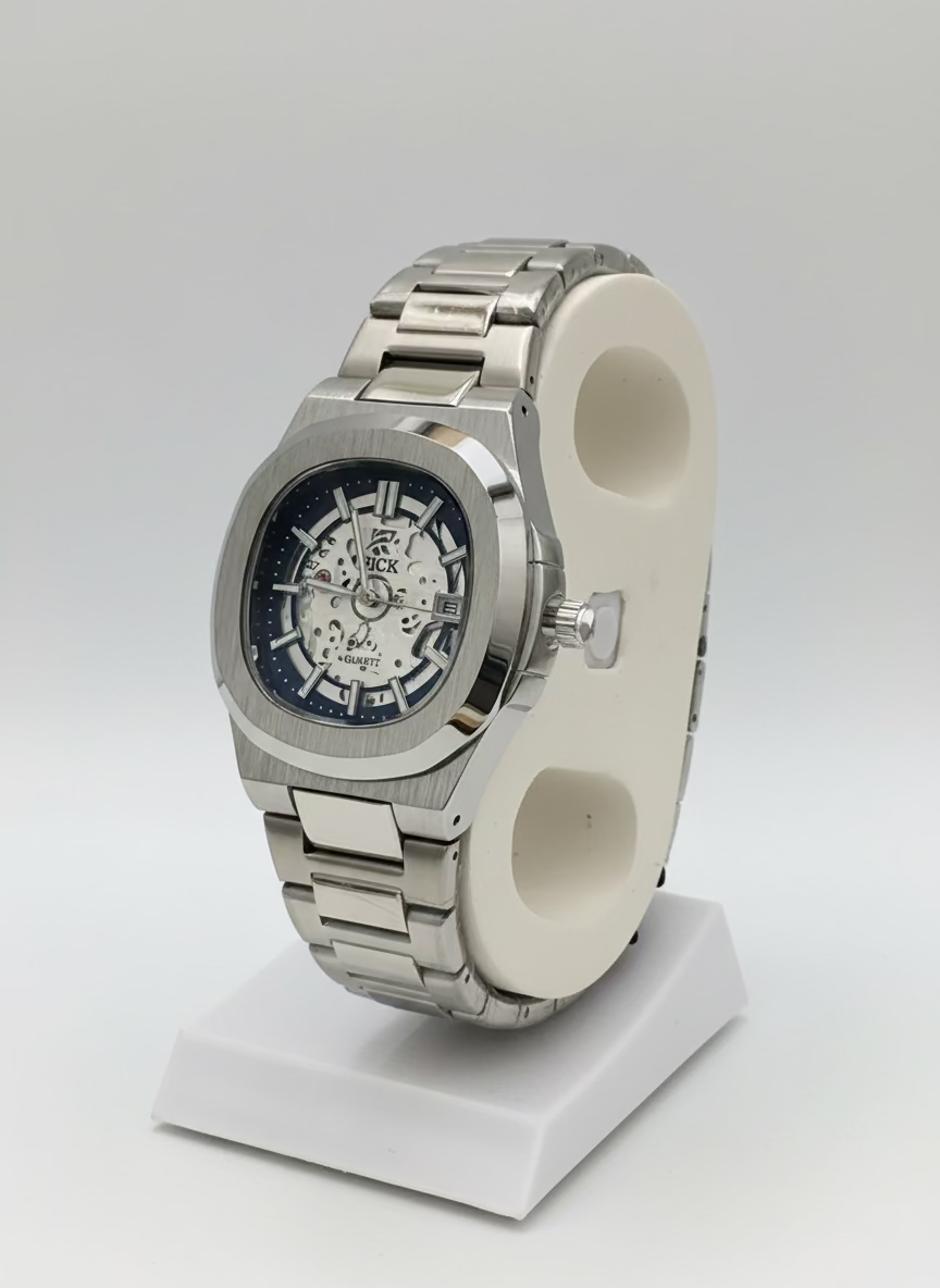 Stain Less Steel-Butterfly Buckle Watch